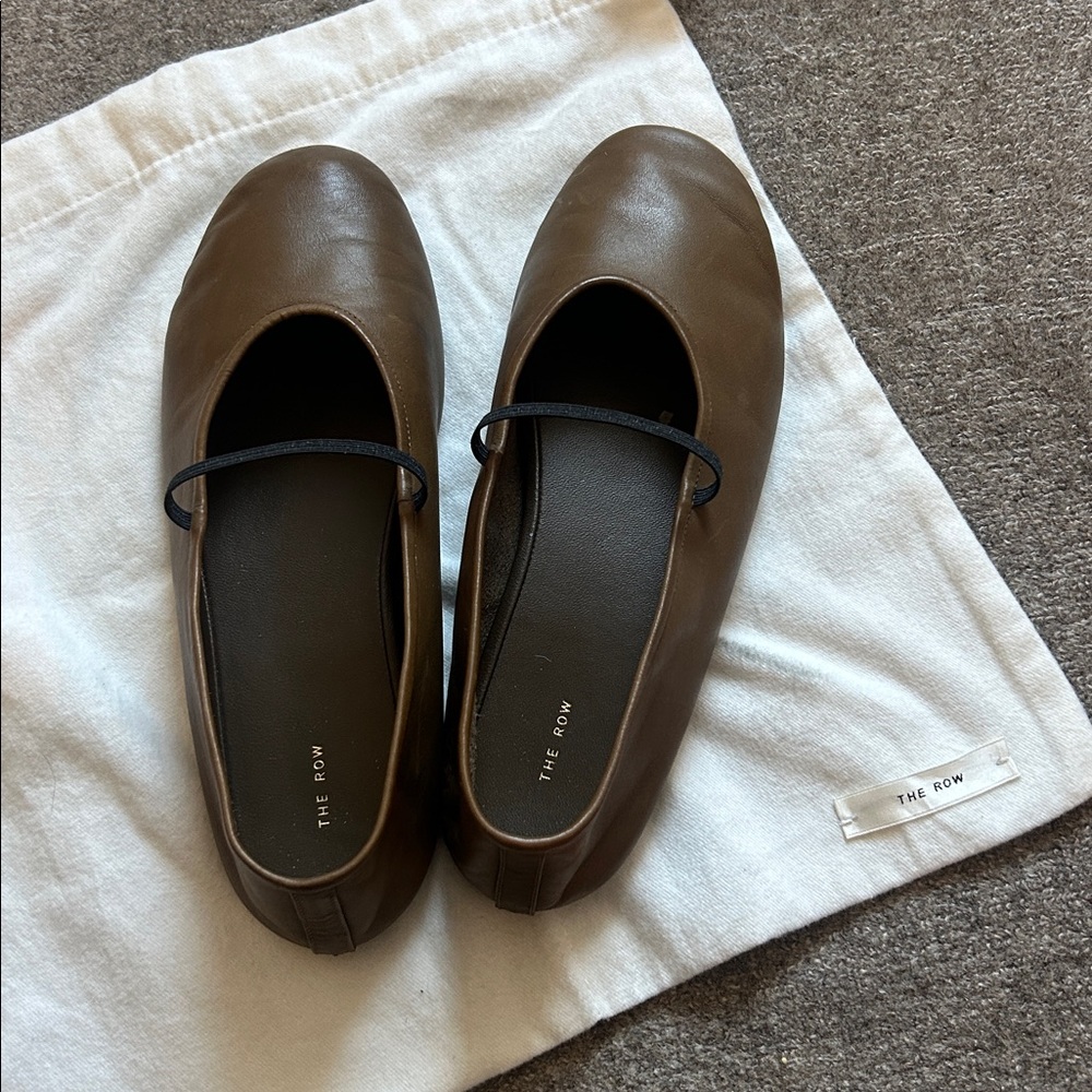 The Row Ballet Flats